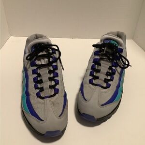 Nike Air Max 95 aqua wolf‎ Og grey/black indigo burst mens US 8 low top tennis